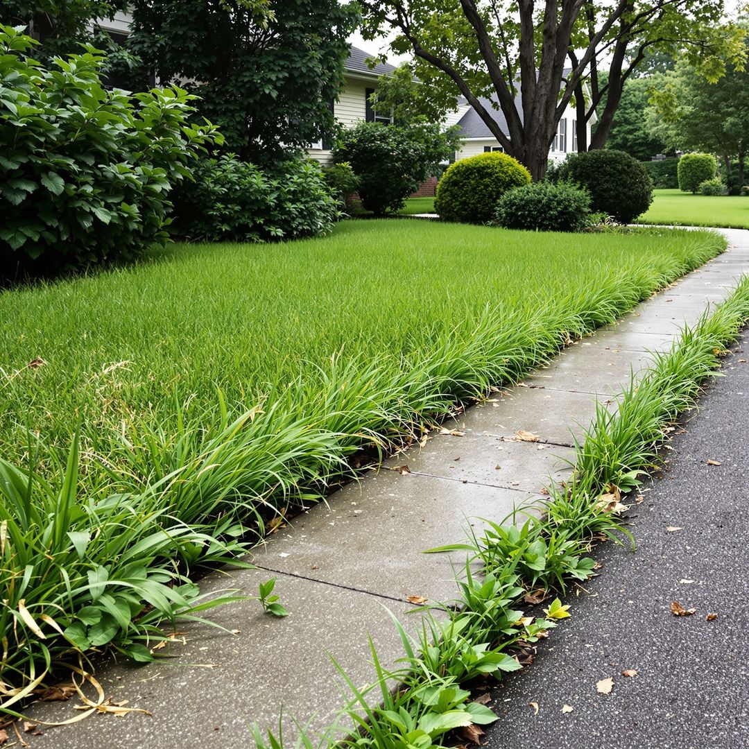 Dirty Blade Lawn Co. business card showing services and contact details
